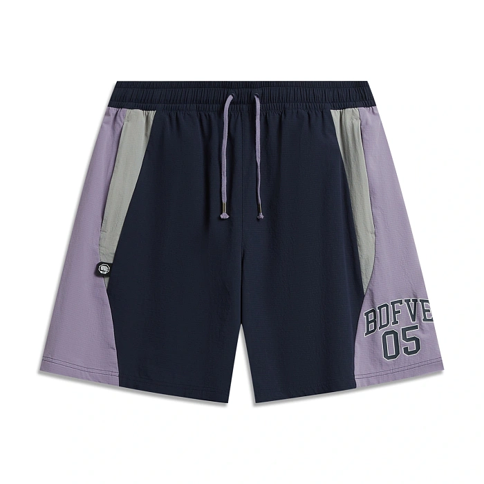 AKSW107-4 Шорты Badfive Streetball синий